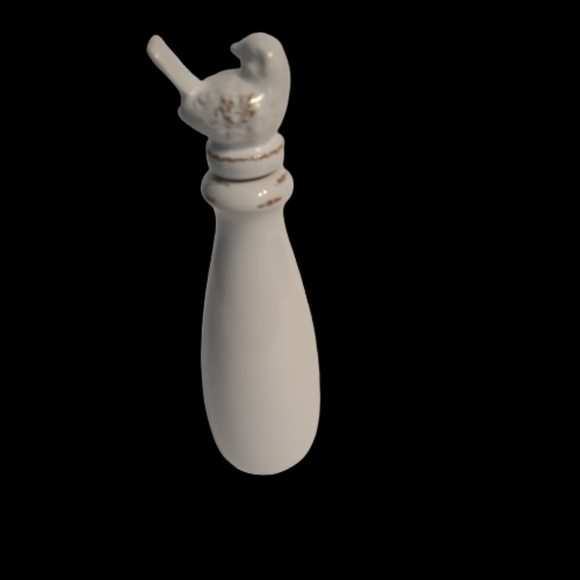 Ceramic Bird Oil Holder/Dispenser - Picture 2 of 3